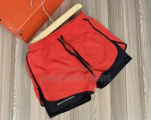 Red Gym Short Available in Different Sizes