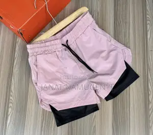 Peach Gym Short Available in Different Sizes