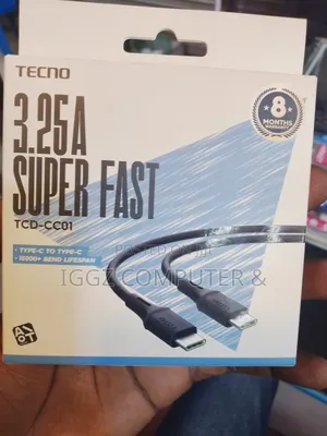 Tecno Type C to C Cable