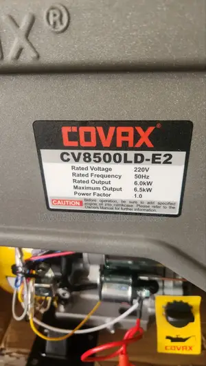 Covax Gasoline Generator 6.5kva