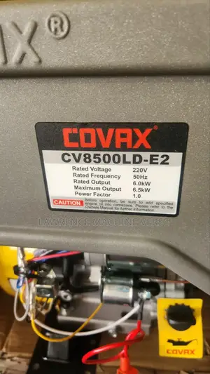 Covax Gasoline Generator 6.5kva