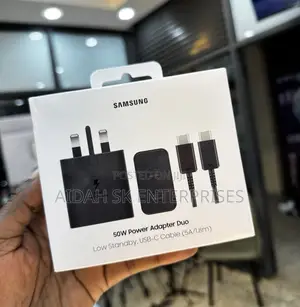 Samsung 50w Power Adapter Duo Usb-C Cable