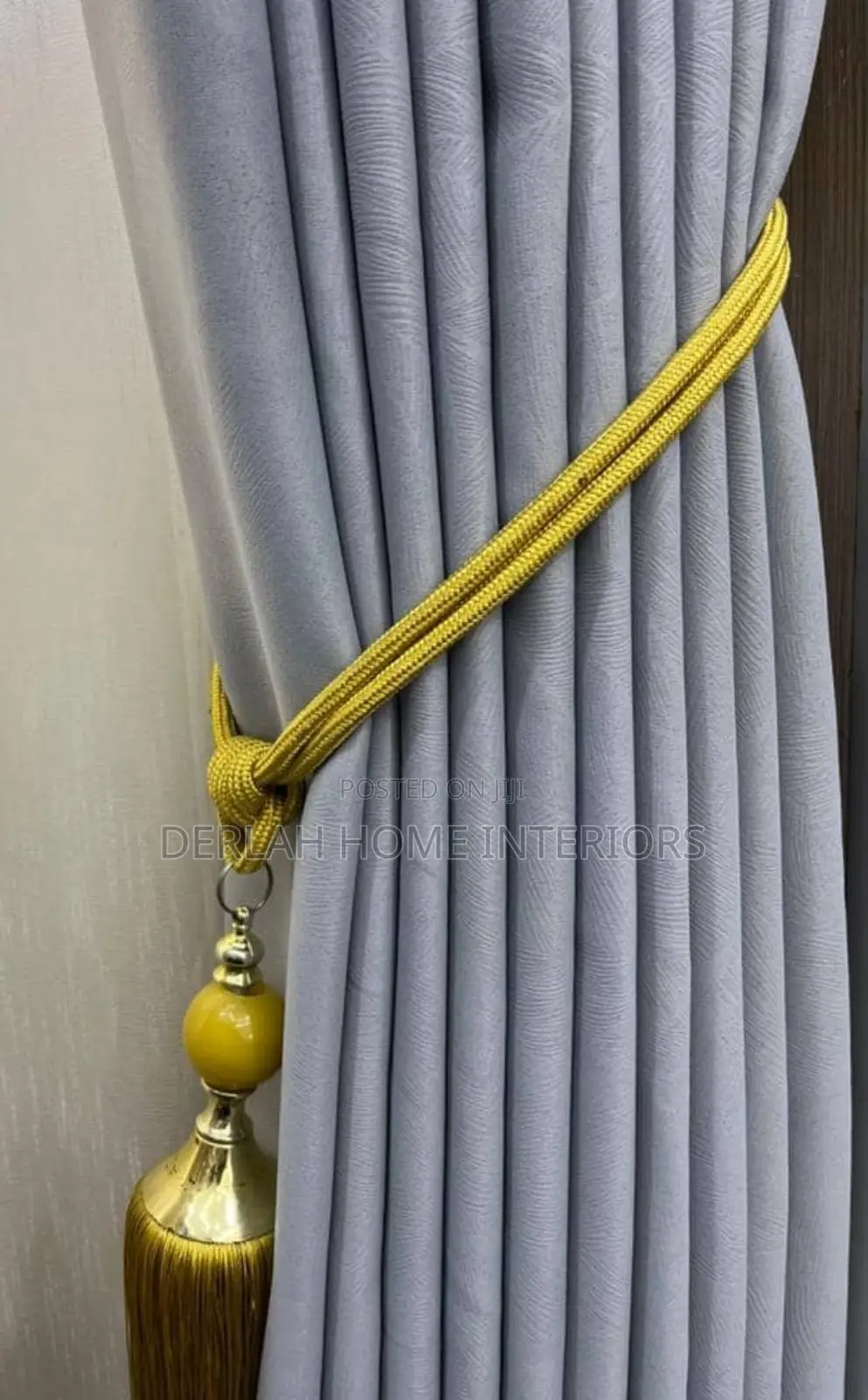 Non Fading Curtains in Grey