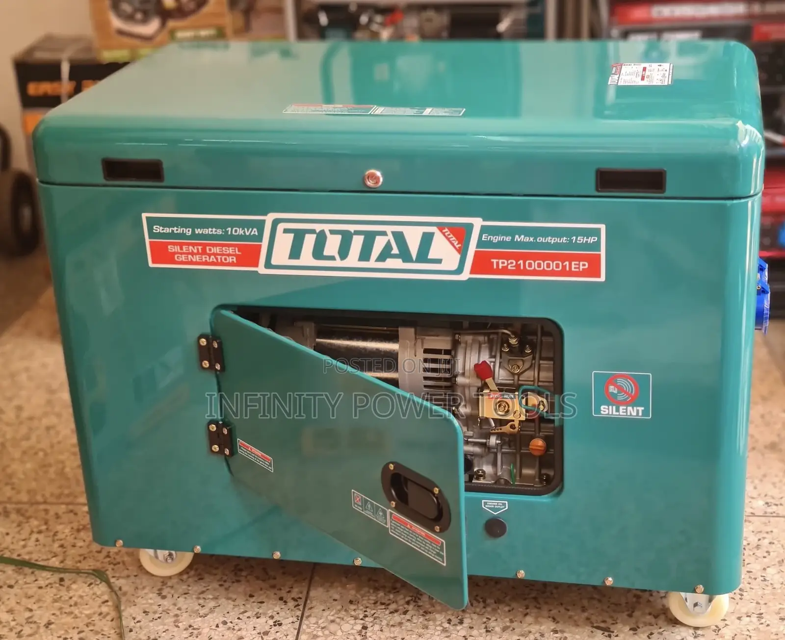 Silent Diesel Generator(Total) 10kva