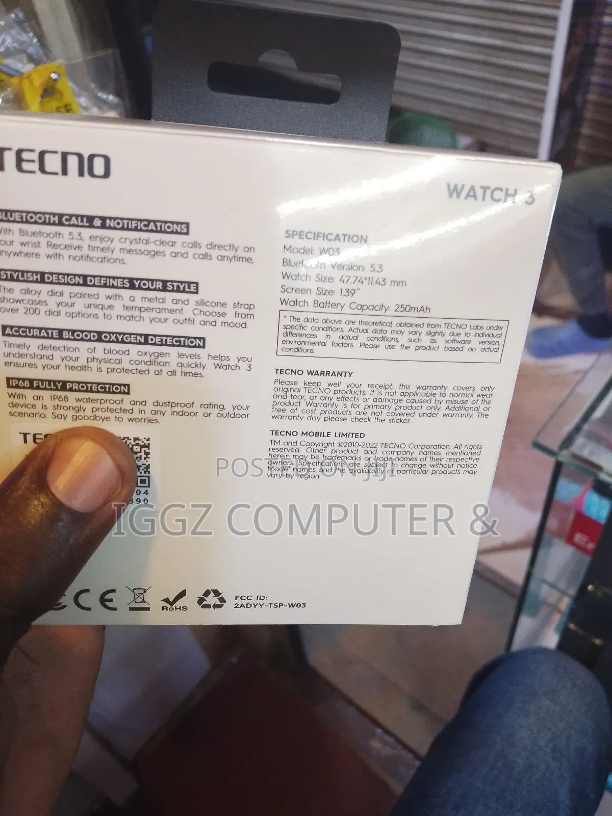 Tecno Watch 3