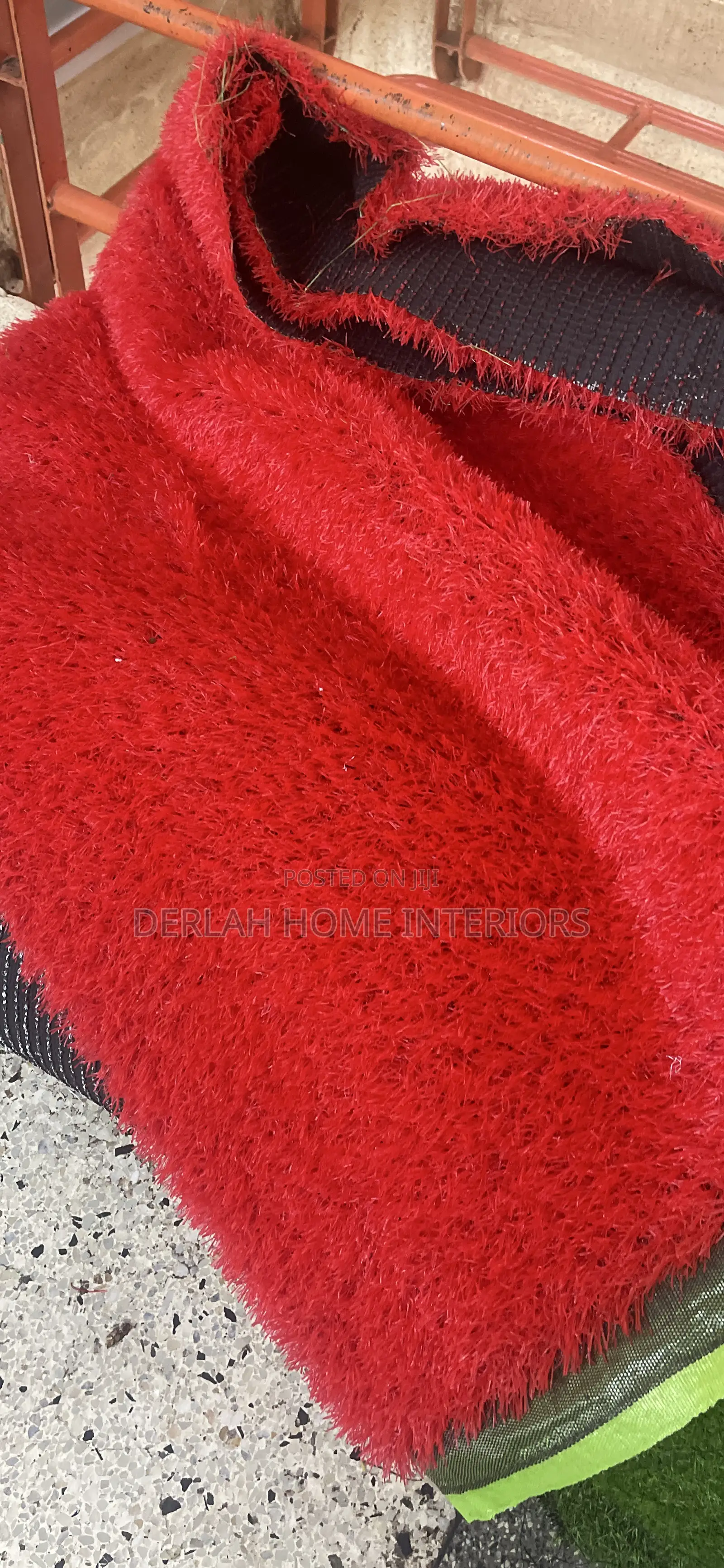 Red Grass Carpet Per Square Meter