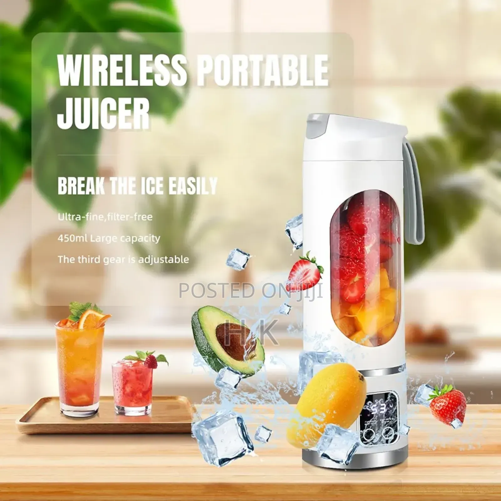 Portable, Usb-Rechargeable Blender