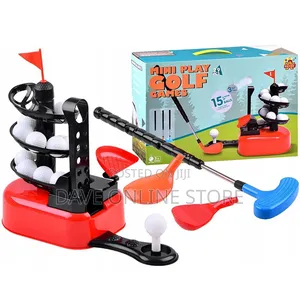 Kids Mini Golf Play Set, 29pcs Beginner Golf Set