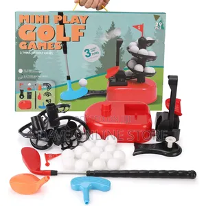 Kids Mini Golf Play Set, 29pcs Beginner Golf Set
