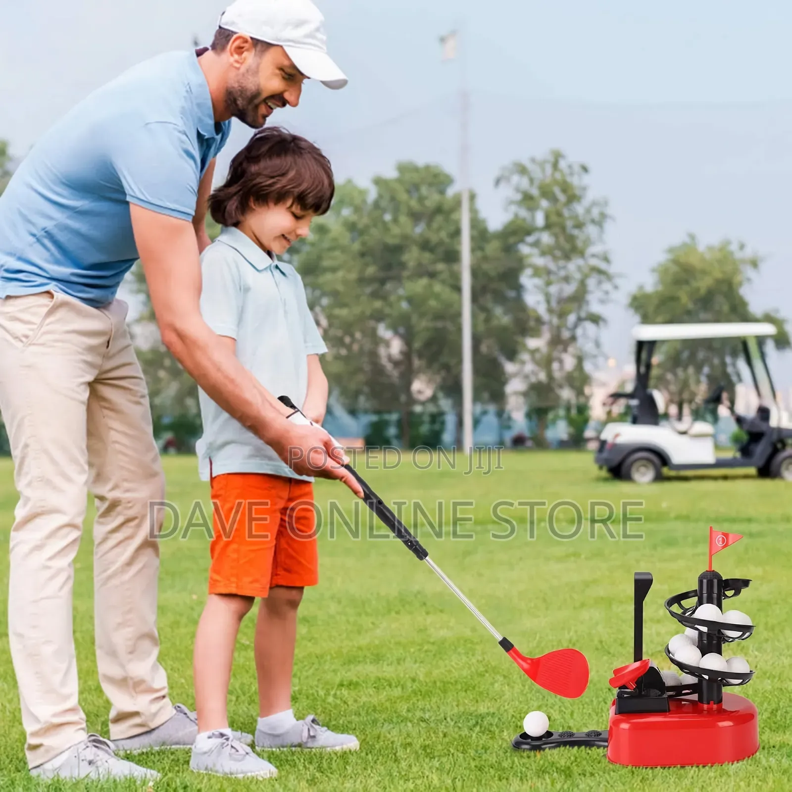 Kids Mini Golf Play Set, 29pcs Beginner Golf Set