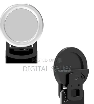 Portable RGB Led Ring Light and Mirror