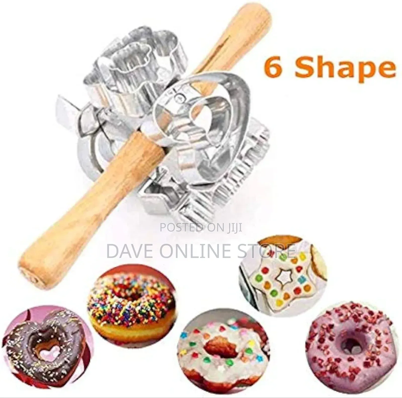 Metal Revolving Donut Cutter Maker Machine Mold