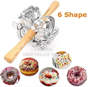 Metal Revolving Donut Cutter Maker Machine Mold