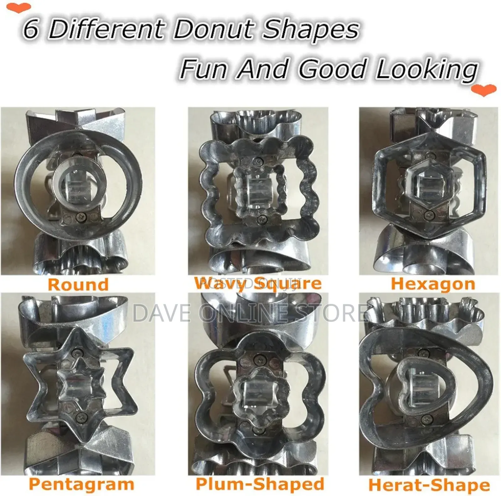 Metal Revolving Donut Cutter Maker Machine Mold