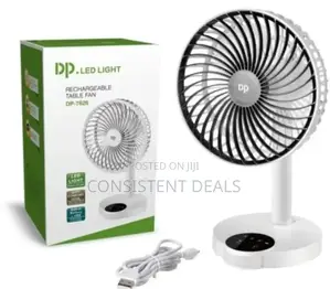 Plastic Dp Rechargeable Table Fan