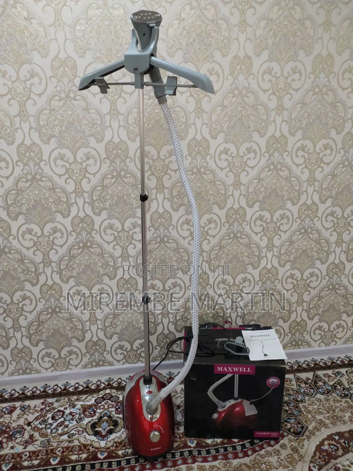 Maxwell Professional Garment Steamer With Hanger