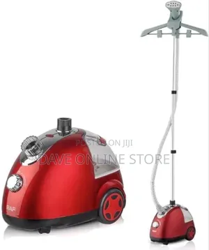 Raf Stand Steam Iron R.3037, 1700 Watt, 220v, 50hz, Red