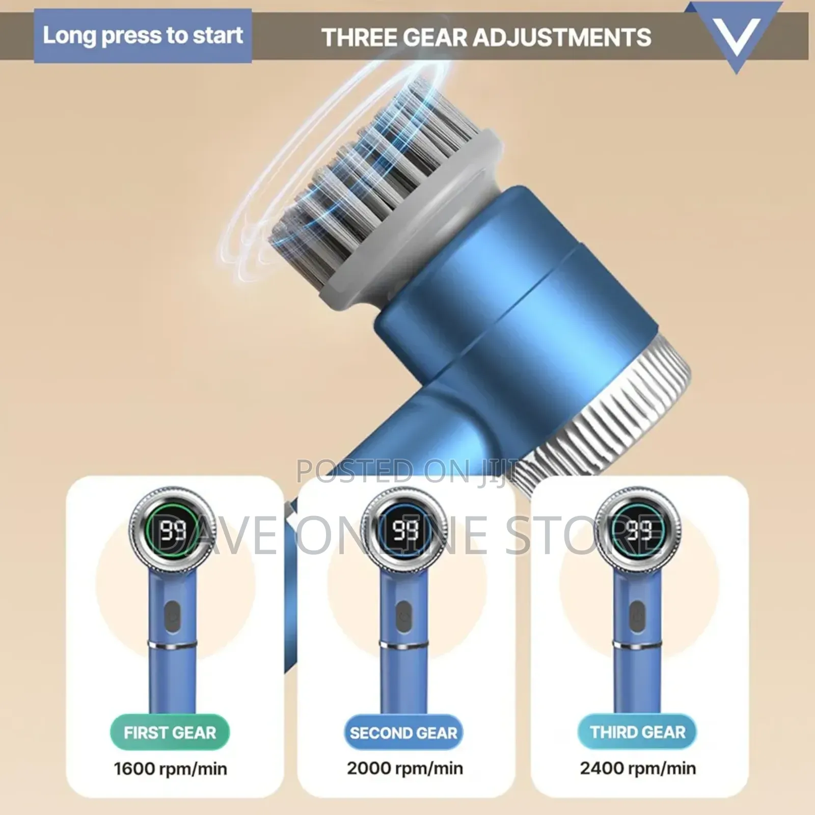 5 In 1 Electric Cleaning Brush