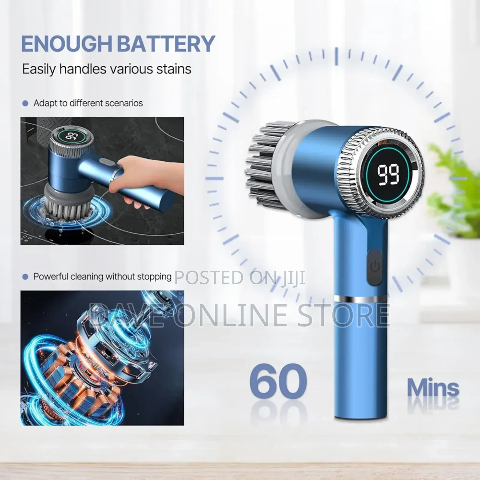 5 In 1 Electric Cleaning Brush