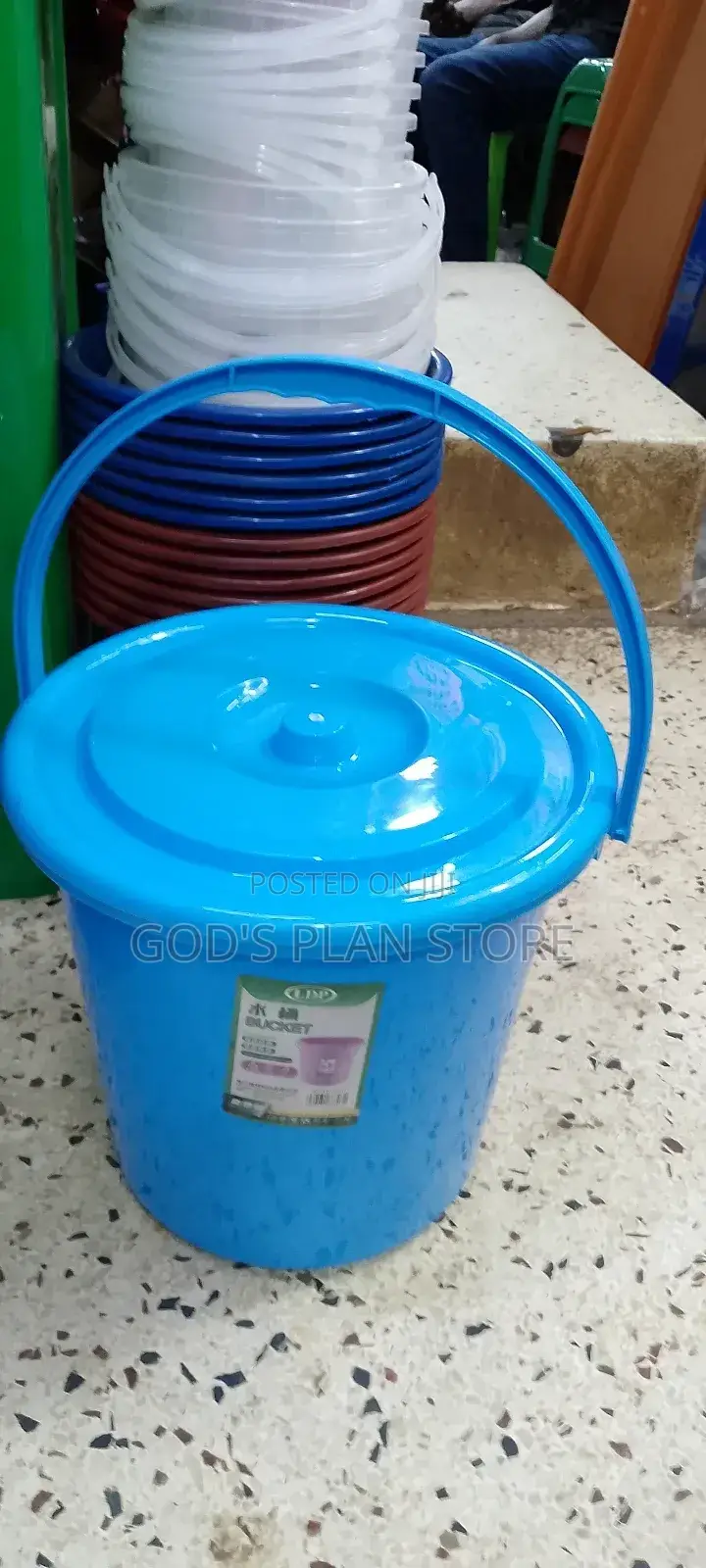 Plastic Buckets 20litres With Cover
