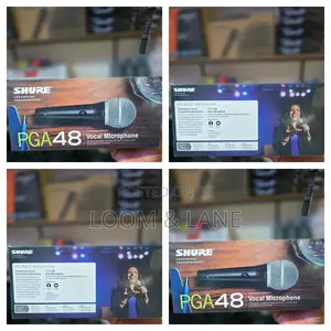 Shure Pga48 Cardioid Dynamic Wired Microphone