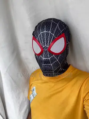 Spiderman 3d Mask Cosplay Miles Morales Gwen Mask
