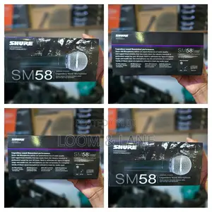 New Shure Sm58 Wired Vocal Microphone