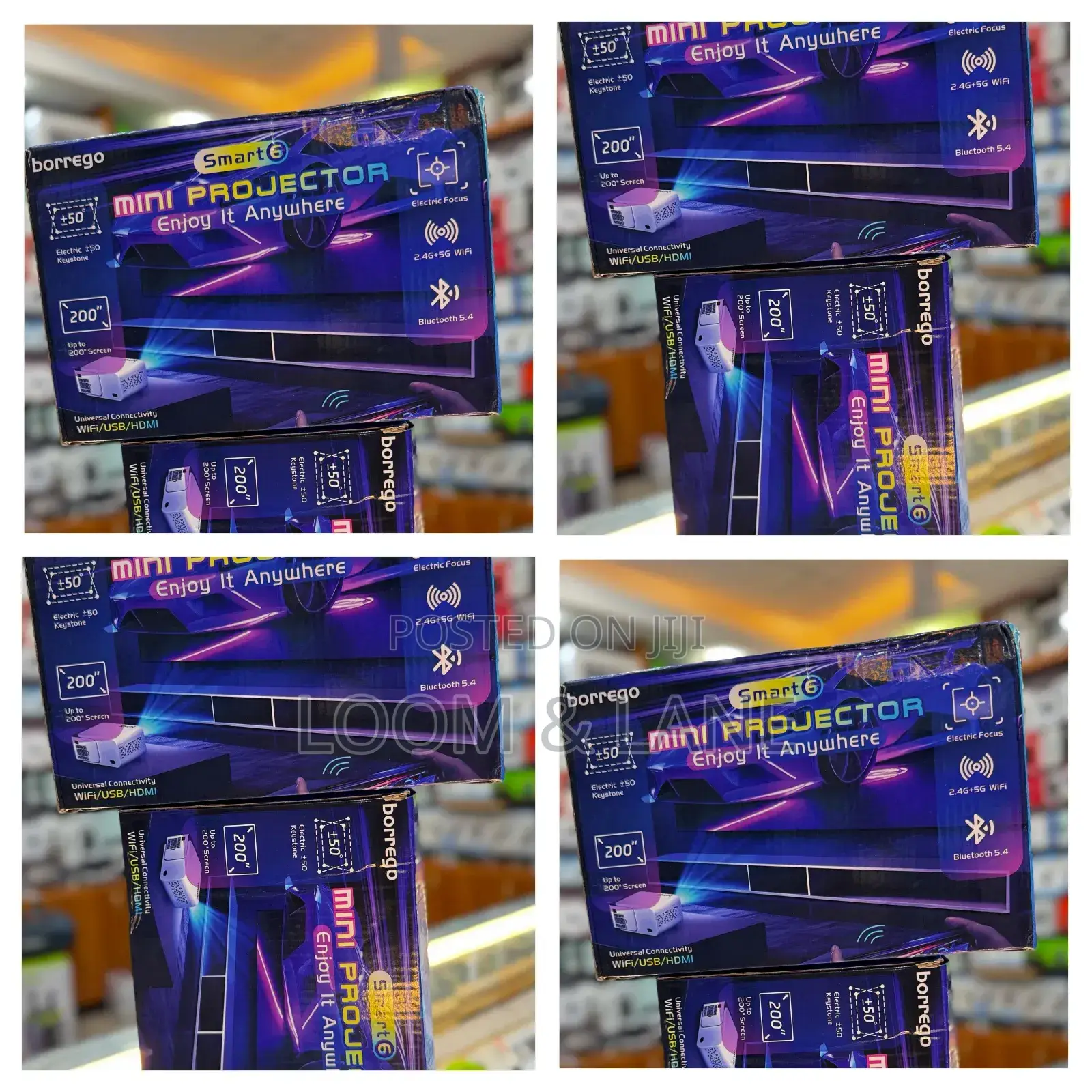 Branded New Smart 6 Mini Projector