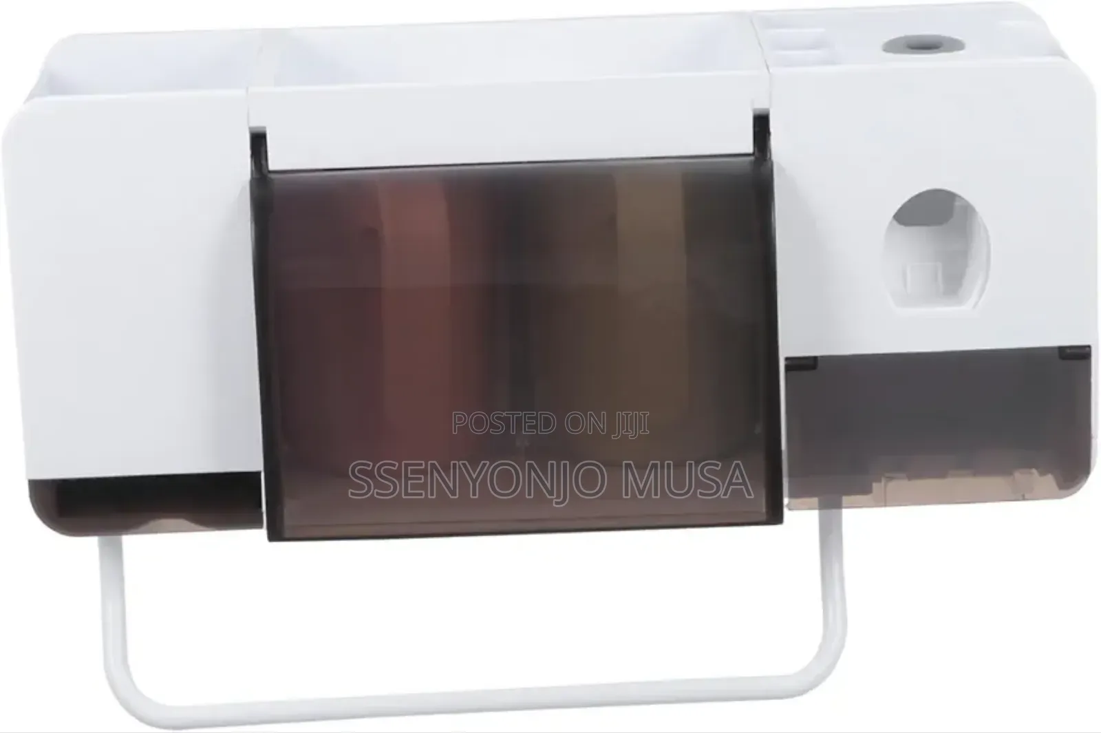 Wall Mounted Toothpaste Dispenser Holder And Toothbrush
