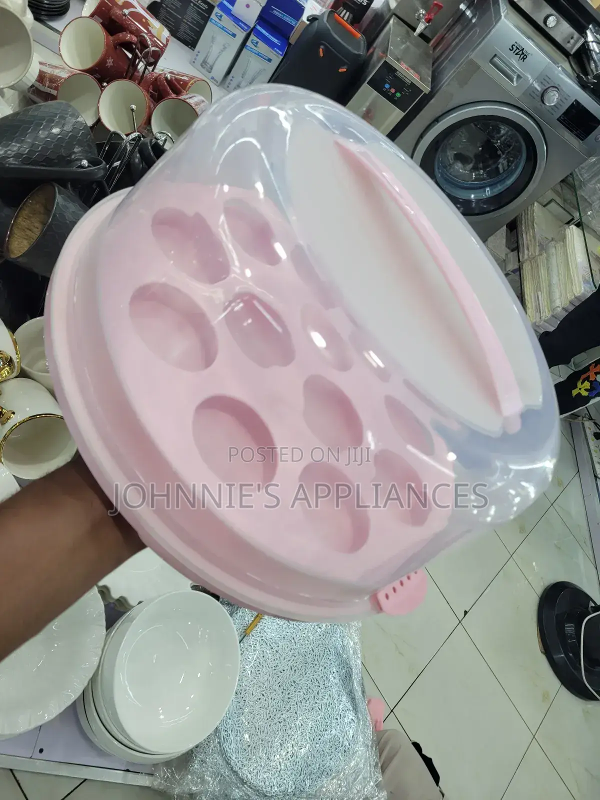 Round Cape Cake Or Bread Bin Storage Bin