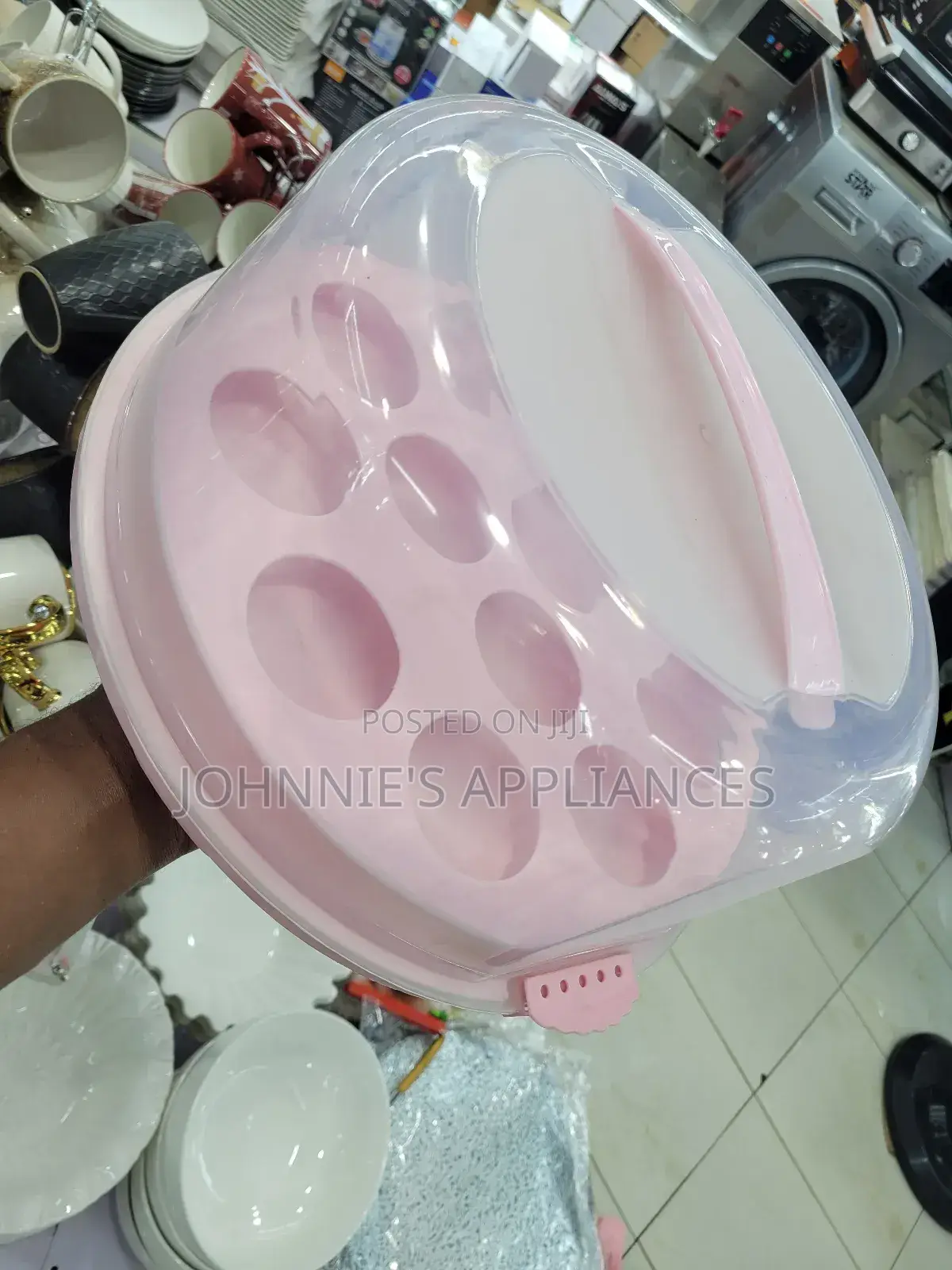 Round Cape Cake Or Bread Bin Storage Bin