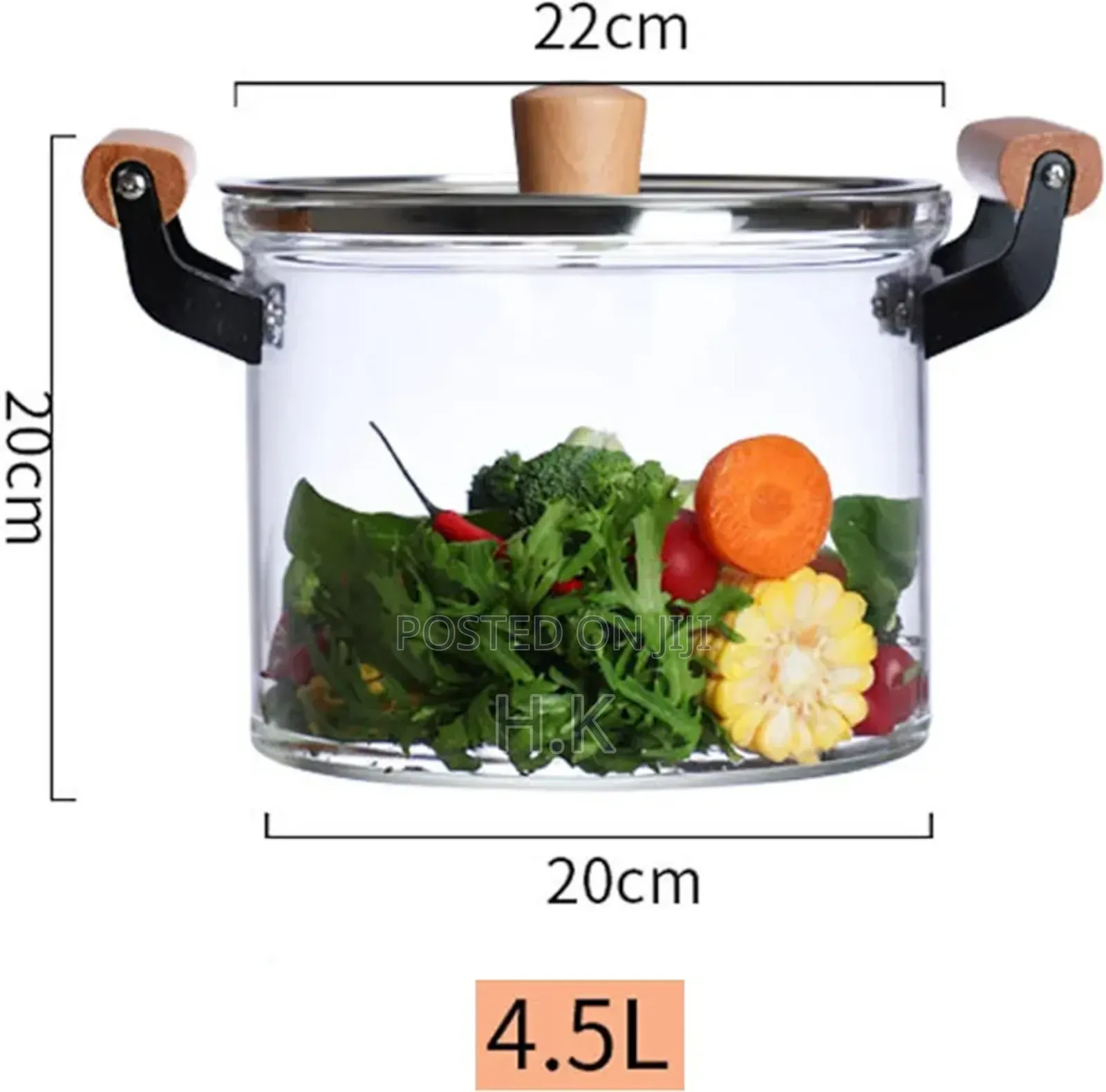 High Boron Two Ear Pot