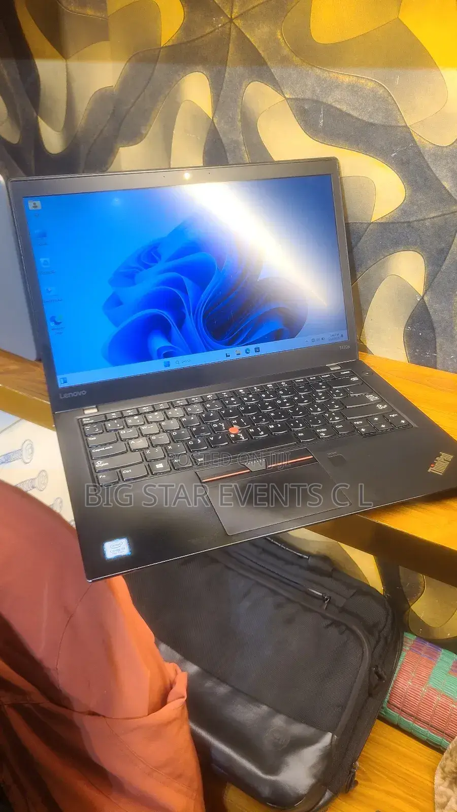 Laptop Lenovo ThinkPad T470s 8GB Intel Core i7 SSD 256GB