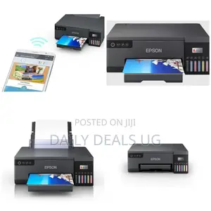 Epson Ecotank L8050 Wi-Fi Wireless Printer - Black Grey