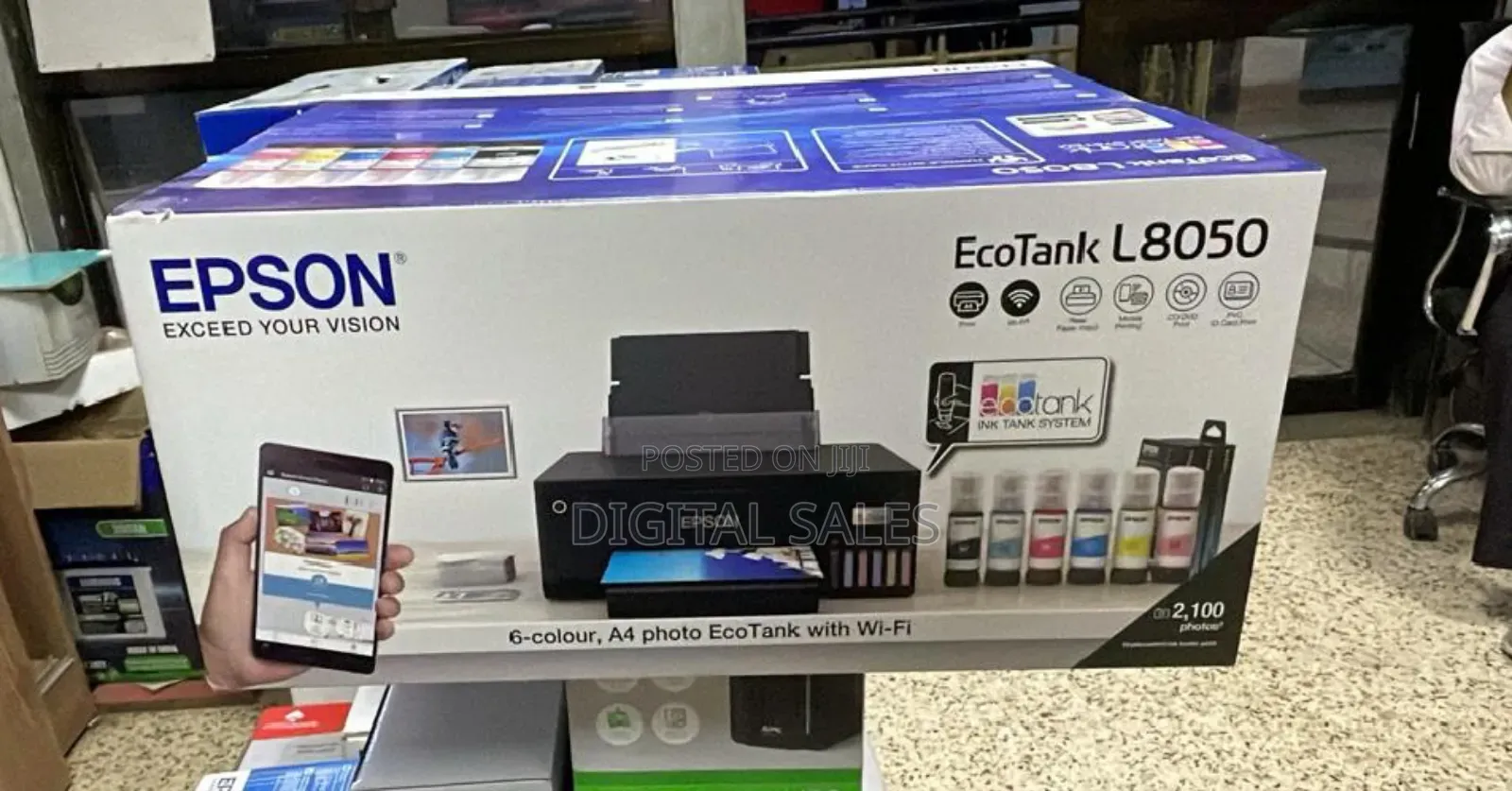 Epson Ecotank L8050 Photo Printer