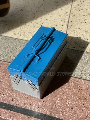 Empty Tool Box (Blue and Grey) Small