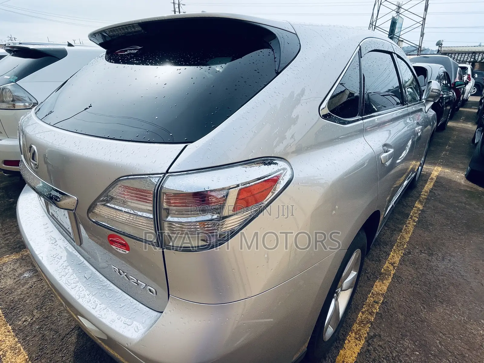 Lexus RX270 2012 Silver