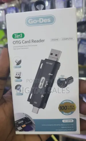 Multifunctional Usb Card Reader.