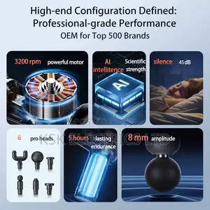 Massage Gun Cordless Deep Muscle Tissue Handheld Massager