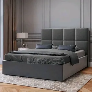 Master Bed Gray