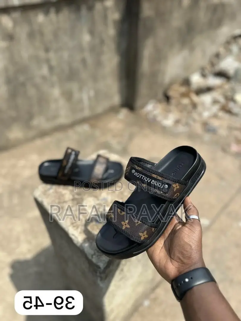 Original Men’S Louis Vuitton Slipper Luxury Sandals