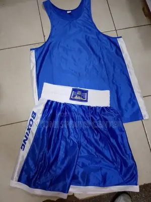 Blue Color Jersey Nike for Boxing