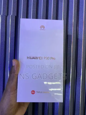 New Huawei P30 Pro 256 GB Black