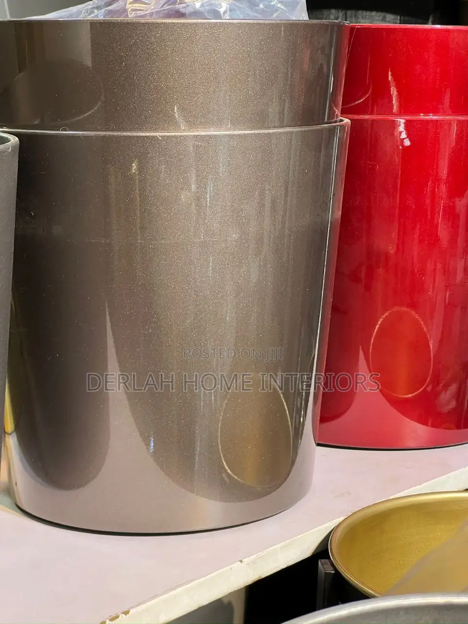 Large Artificial Plant Pots/Buckets