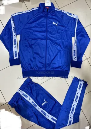 Puma Tracksuit Blue With White Colour Original Material