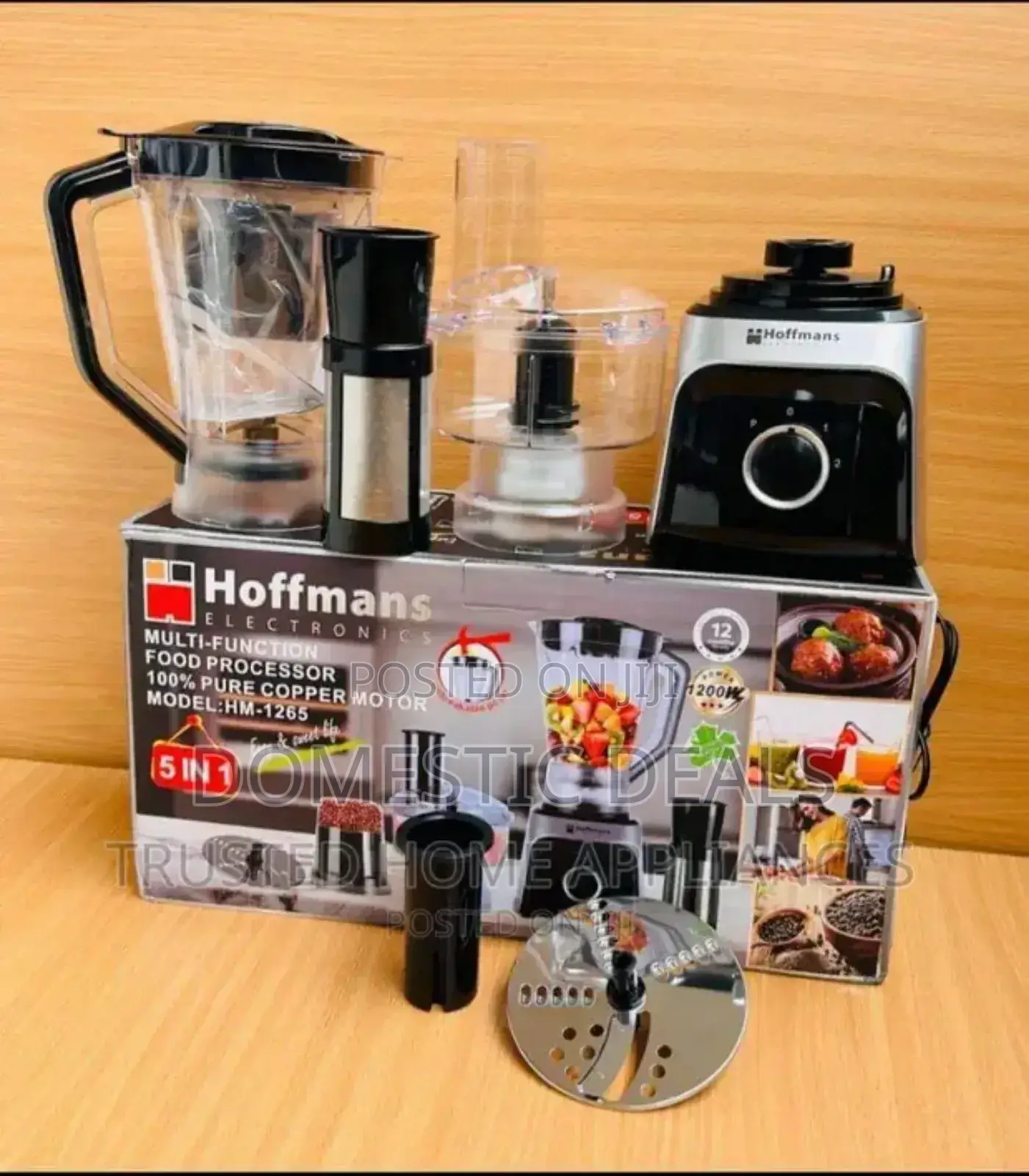 Hoffman 5in1 Food Processor Blender