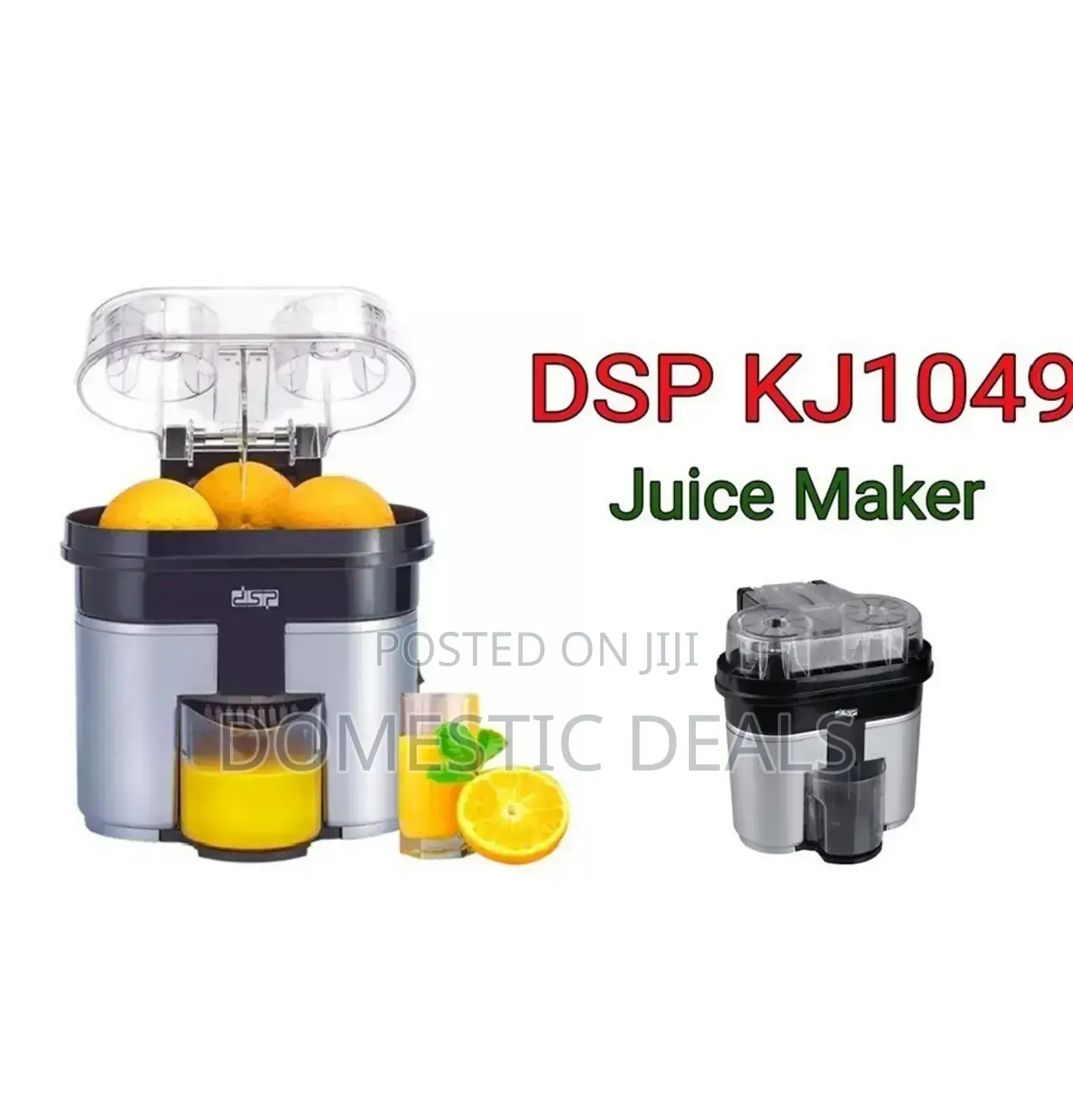 DSP Electric Orange Citrus Juicer