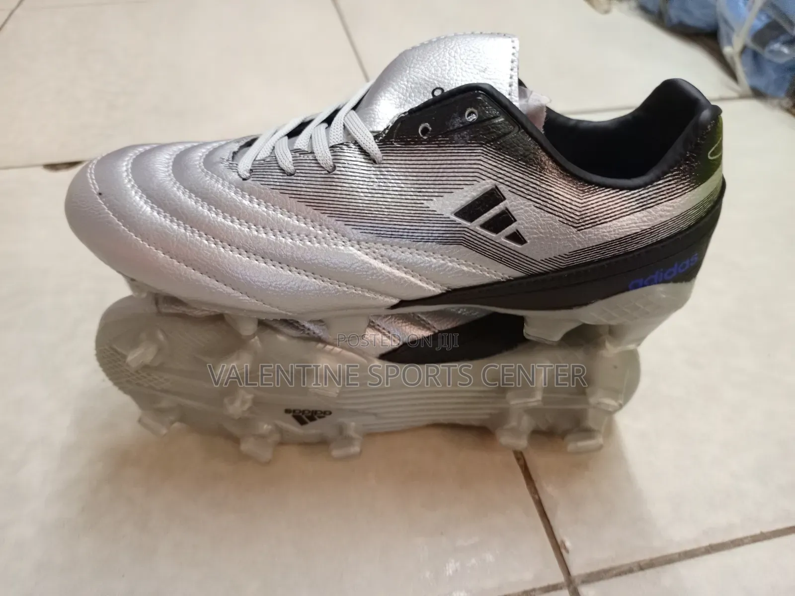 Silver Colour Boots Adidas Original