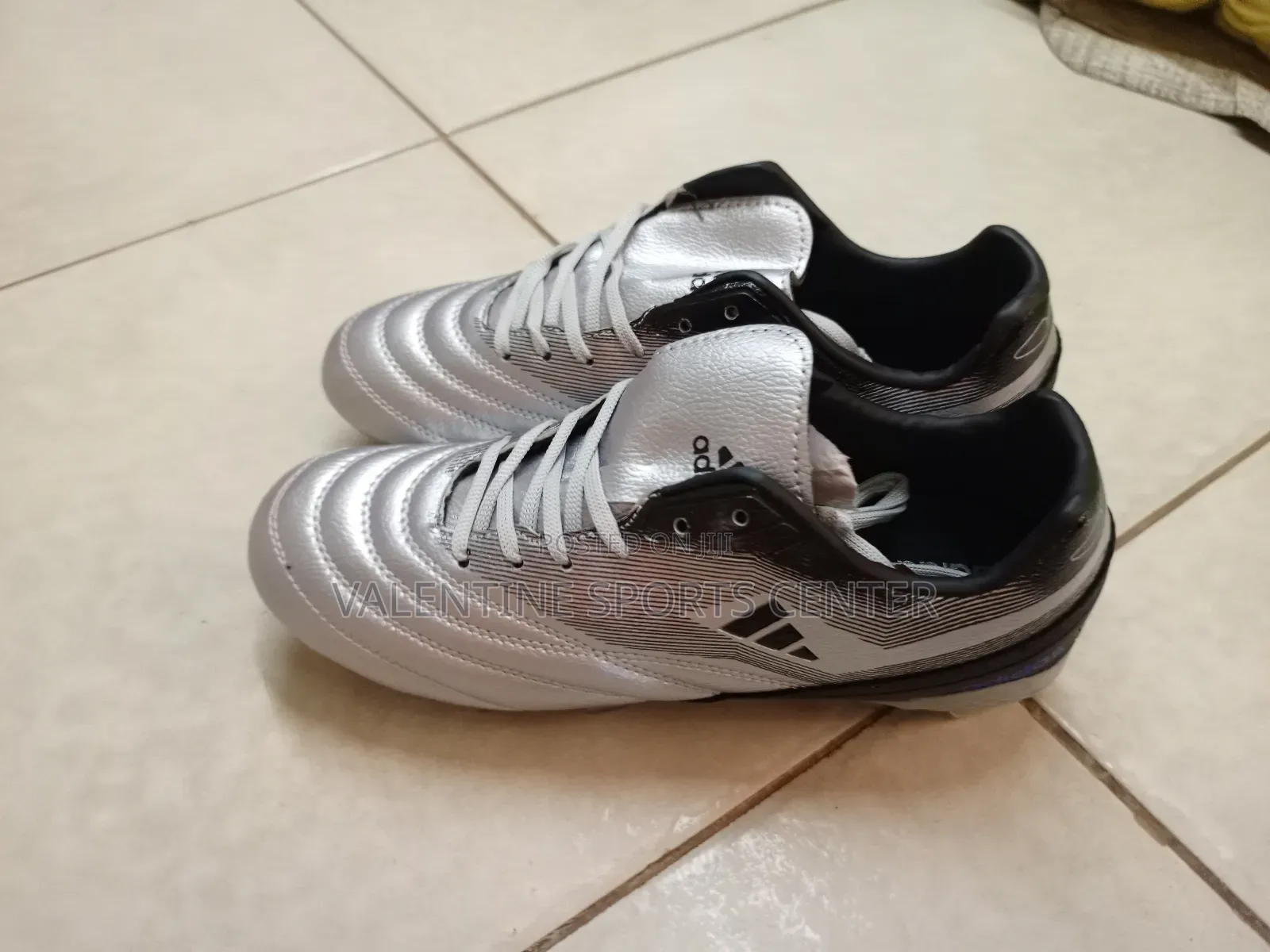 Silver Colour Boots Adidas Original