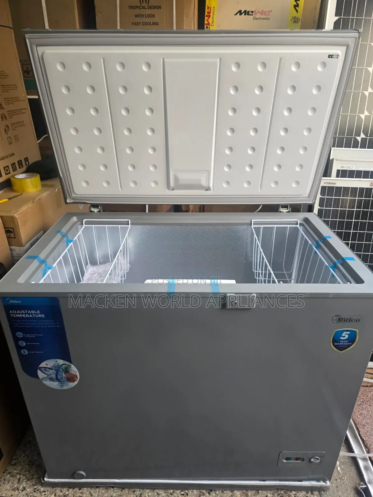 345 Liters Media Deep Freezer New
